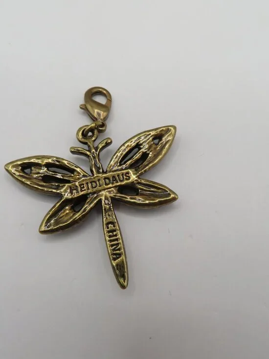 Heidi Daus Swarovski Crystals Dragonfly Charm - Picture 5 of 8